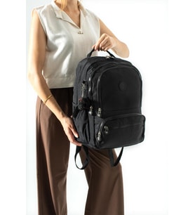 Ortaokul Lise Üniversite Okul Sırt Çantası Unisex 40*30 Cm Su İtici Hafif Klinkır Kumaş Çok Cepli 3M