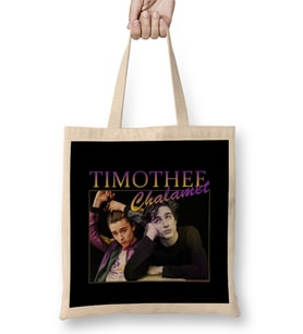 Timothee Chalamet Retro Style Bez Çanta Uzun Saplı