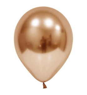 Balonevi 12" Krom Bakır 12 İnç Bakır Renk Balon (50 Li Paket)