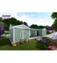 102 m2 Prefabrik Ev