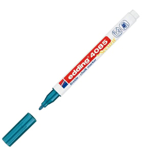 EDDING 4085 CHALK LİKİT TEBEŞİR KALEMİ METALİK MAVİ