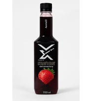 Aromax Çilek Aromalı Konsantre Şurup 700 ml Kokteyl, Kahve, Smoothie ve Tatlılar İçin Profesyonel Kullanım