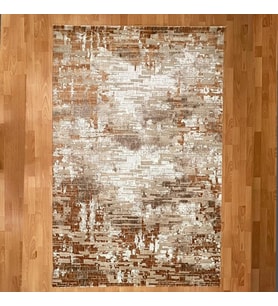 Modern Soyut Desenli 200 x 300 Yün Halı