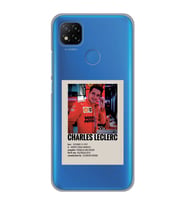 Redmi 9C / Redmi 10A Uyumlu Charles Leclerc Desenli Şeffaf Telefon Kılıfı