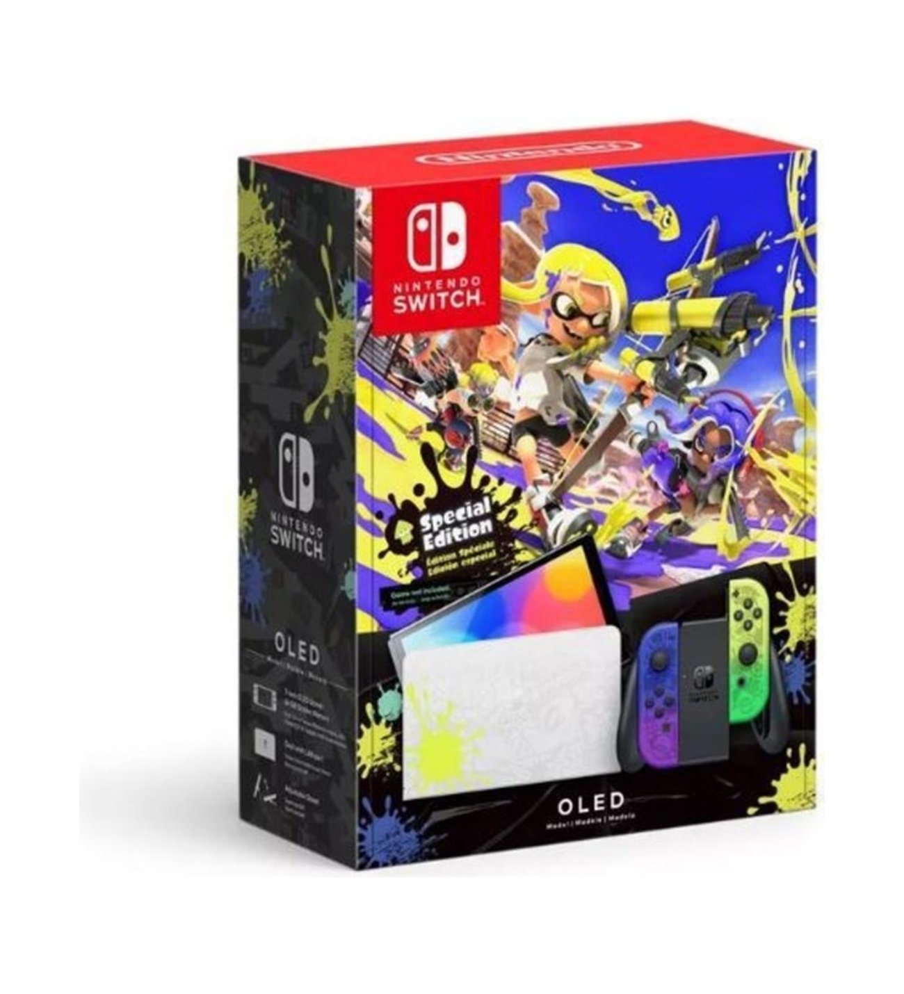 任天堂Switch×3 Nintendo Switch Model Splatoon 3 Edition