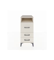 Kronos Komodin Tek Raflı 3 Çekmeceli 44x59x96 Aytaşı-Aytaşı