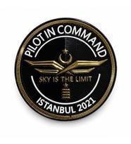 Peç "Pilot In Command" Plastik