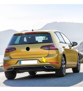 VW Golf 7.5 2018-2020 Arka Tampon Çeki Demiri Kapağı 5G6807441A