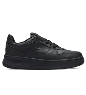 Lacoste L001 224 7 SMA Leather Mens Sneaker Hakiki Deri Erkek Günlük Spor Ayakkabı Siyah