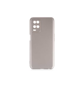 Oppo A54 4G Uyumlu Kılıf Zore Premier Silikon Kapak (Gold)