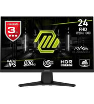 MSI 23.8 RAPID IPS MAG 244F 0.5MS 200HZ HDMI GAMING MONİTÖR