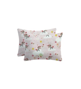 Flanel ( Pazen ) Fermuarlı Bebek Yastık Kılıfı 35x45 ( 2 Adet )