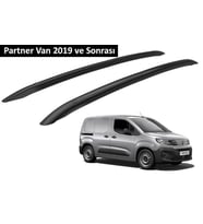 Peugeot Partner Van 2019 ve Sonrası Orjinal Tip OEM Tavan Çıtası (Siyah Renk)