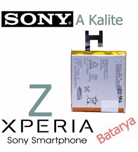 Sony Xperia Z Batarya Sony Xperia Z L36H L36i C6603 Uyumlu Yedek Batarya