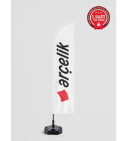 Arçelik Logolu Yelken Bayrak Set - Raşel Kumaş 1. Kalite