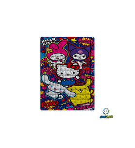 Hello Kitty 99 Parça Ayaklı Puzzle – Dekoratif Çocuk Yapbozu 0217