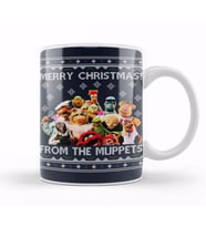Merry Christmas From The Muppets Kupa Bardak Porselen