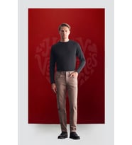 Açık Bej 5 Cep Casual Slim Fit Pamuklu 5 Cep Pantolon 1003255318