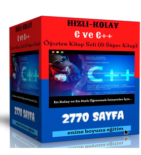 Hızlı- Kolay C ve C++ Öğreten Kitap Seti