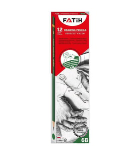 Fatih Kurşun Kalem Dereceli 6B 12'Li