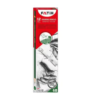 Fatih Kurşun Kalem Dereceli 6B 12'Li