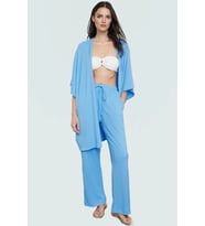Rahat Polyester Kimono Pantolon Plaj ve Günlük Kullanım Özel Tasarım (Çok Renkli)