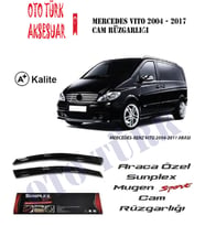 Mercedes Vito 2004-2017 Mugen Cam Rüzgarlığı Ön Sunplex