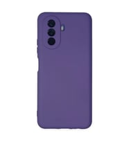 Huawei Nova Y70 Kılıf Nano İçi Kadife Silikon - Mor