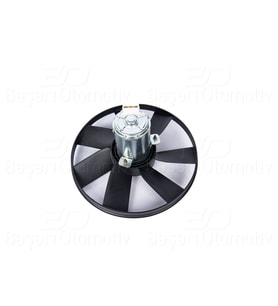 Volkswagen Audi 1979 Sonrası Davlumbazsız Fan Motoru 305mm 3 Fiş 7 Kanat