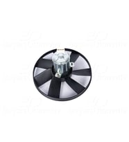 Volkswagen Audi 1979 Sonrası Davlumbazsız Fan Motoru 305mm 3 Fiş 7 Kanat
