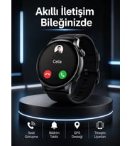Akıllı Saat Bildirim Görme Amoled Ekran Gps Uyumlu Sesli Görüşme
