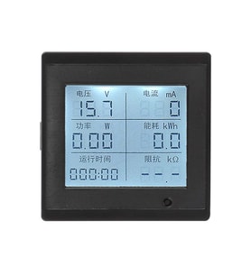 DC 6-200V 10A Dijital Voltmetre Ampermetre Wattmetre Voltaj Akım