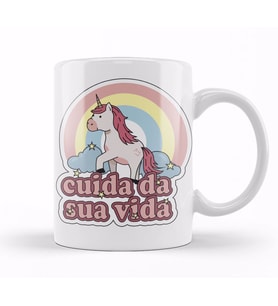 Lion Cuida Da Sua Vida Kupa Bardak Porselen