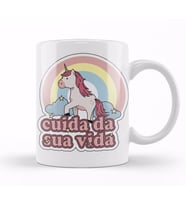 Lion Cuida Da Sua Vida Kupa Bardak Porselen