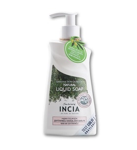 Incia Hassas Ciltler için Zeytinyağlı Doğal Sıvı Sabun 250 ml
