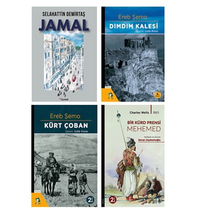 SELAHATTİN DEMİRTAŞ - Jamal - Dımdım Kalesi - Kürt Çoban - Kürtlerle ilgili Romanlar Seti (Renksiz)
