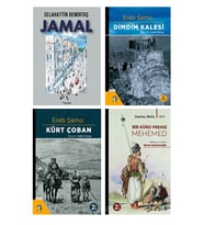 SELAHATTİN DEMİRTAŞ - Jamal - Dımdım Kalesi - Kürt Çoban - Kürtlerle ilgili Romanlar Seti (Renksiz)