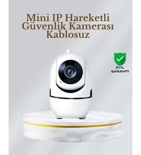360° Dönen Akıllı Wifi Kamera – Uzaktan Kontrol Ve İki Yönlü Ses Özellikli