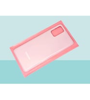 Samsung Galaxy S20 PLUS Uyumlu Arka Kapak Batarya Kapağı - PEMBE