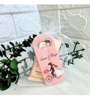 30 Adet Söz Nişan Nikah Şekeri Hatıralık Hediye Magnet Açacak  ve Kahve keseli-