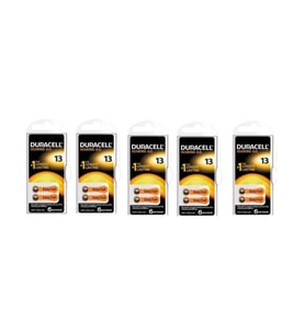 Duracell 13 Numara Işitme Cihazı Pili 5'li Paket