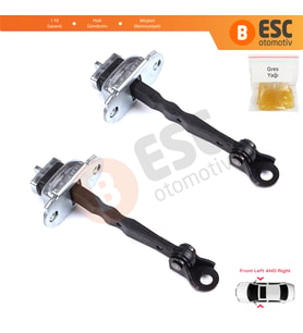 Toyota Corolla MK11 Auris MK2 E18 E180 2012-2018 6861002242 İçin 2 EA Ön Sağ ve Sol Kapı Gergi Yayı