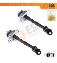 Toyota Corolla MK11 Auris MK2 E18 E180 2012-2018 6861002242 İçin 2 EA Ön Sağ ve Sol Kapı Gergi Yayı
