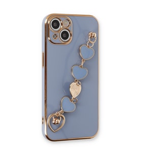 Iphone 14 Plus Kılıf Esila Silikon - Gri