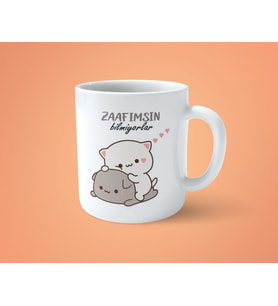 Zaafımsın Bilmiyorlar Baskılı Kupa Bardak