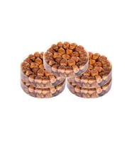 Medine Cassim Kasim Sukkari Rutab Duble Taze -Yaş Hurma 2,5KG Tabak Hurma Yumuşak 5 Paket Kampanyalı Set