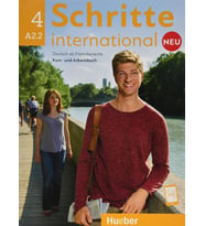 Schritte International Neu 4 ( A2.2 ) Kurs Und Arbeitsbuch + Ar Teknolojisi Ile Kolay Öğrenme