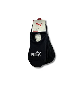 Puma High Cut Footie Çorap (4 Çift) 93836801 Siyah
