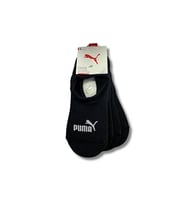 Puma High Cut Footie Çorap (4 Çift) 93836801 Siyah