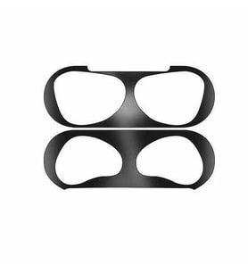 Apple Airpods 3. Nesil Kulaklık İçi Kir Toz Önleyici Sticker (Siyah)
